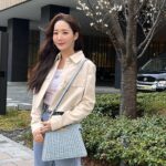 Park Min-young Instagram - Spring🩵#fendi