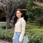 Park Min-young Instagram - Spring🩵#fendi