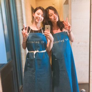 Park Soo-jin Instagram - 내 힐링타임 마이팔레트♡

#마이팔레트#카페에서#그림그리고#차마시는#신개념#아트클래스#유칼립투스#마누테라스#썽은태교중