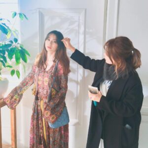 Park Soo-jin Instagram - 열일중인 헤어쌤 하나♡