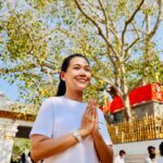 Patcharasri Benjamas Instagram - ศรีลังกา #สยามวงศ์1 🙏 น้อมส่งบุญตักบาตร ทำวัตรเช้าเย็น ถวายภัตตาหาร สืบสานพระพุทธศาสนาตลอด 7 วันที่ศรีลังกาแด่ทุกคนค่ะ