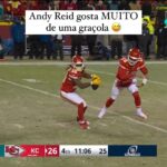 Patrícia dos Reis Instagram – Running back e quarterback trocando suas funções? 🧐 Nada como uma boa graçola nos Playoffs! 🙌

📺: @nflredetv