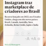 Patrícia dos Reis Instagram - A ideia não é nova, e desde 2022 já está sendo testada nos EUA. Agora, esse ambiente que conecta marcas e influenciadores chega a novos países, incluindo o Brasil. Com o marketplace, os creators ganham mais possibilidades (e organização), podendo indicar as marcas que mais os interessam, descobrir projetos, construir portfólio, e por aí vai. Ah, e as mensagens de marcas aparecem agora separadamente, deixando muito mais fácil o acesso e evitando que se percam no mar de engajamento dos seguidores. Do lado das marcas, facilita-se a pesquisa de perfis por características e tipo de público - e quem trabalha com isso entende o quanto vai facilitar a vida! Alguém aí já começou a testar o recurso?