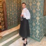 Patricia Allison Instagram - Thank you so much @miumiu very grateful to be invited to the premier of this years #womenstales {4.9.21} i realliii enjoyed 🤩 The biggest thank you to @babskymakeup for my flawless makeup & photography Plus the gorgeous @naivashaintl for the Venetian curls and beautiful hair ~ #shangrila #iandthestupidboy #miumiuwomenstales