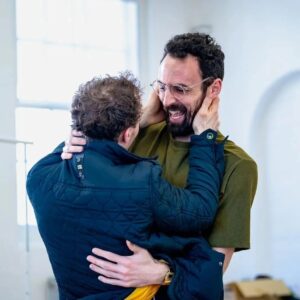 Patricia Allison Instagram - Here's your first look into rehearsals for Jules and Jim💕

François Truffaut’s 1962 film immortalised the story of Jules and Jim. Multi award-winning Timberlake Wertenbaker adapts Roché’s autobiographical novel for the stage in this romantic and emotionally compelling world premiere starring Patricia Allison, Samuel Collings and Alex Mugnaioni.

Got your tickets yet?

📅20 April-27 May
🎟️Link in bio
📸@stevegregsonphotos