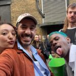 Patricia Allison Instagram - Date day/night! #livelaughloveliesbleeding #loveliesbleeding
