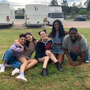 Patricia Allison Instagram - 🍌 More behind the scenes, cast & crew from Sex Ed 2 🥑