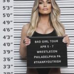 Patricia Stratigeas Instagram - The #BadGirlTour is coming to Philly for the Biggest WrestleMania of ALL TIME. I’ll be there. Will you? @primetimeappearances Click #linkinbio for signing deets tickets 🎟️