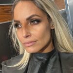 Patricia Stratigeas Instagram - This glam tho! Thank you to my Montréal girls for this sesh to get me ready for @mtlcomiccon! @hairbyvanessawehbe with the perfect set - still rocking this wave by the way! Obsessed. And @makeupby.sonia with that glow and perfect lash! And props to Sonia as she had to work extra hard thanks to @beckylynchwwe’s hot headed antics. She had to erase my busted face - similar to how @zoeystarkwwe and I are erasing Becky’s legacy.