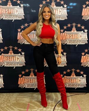 Patricia Stratigeas Instagram - With #Wrestlemania XL Saturday in the books! The Countdown to #WrestleMania  XL Sunday is on!

What are you most looking forward to tonight?? 

Makeup by @bfabulous1 
Hair by @karenperezbeauty
