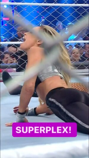 Patricia Stratigeas Instagram - OH. MY. GOD. 🫨⛓️ #WWEPayback