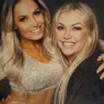 Patricia Stratigeas Instagram - Still buzzing from my stage events as part of the #BadGirlTourUK! Scotland … England… you were incredible!! Thanks for taking a stroll along memory lane with me. We laughed, we heckled, we cussed .. then we got on stage! Haha! But in all seriousness, the meet and greets were beyond special to me. Getting to spend time with each and every one of you and hearing your stories and how we are connected is something that will always stay with me. Thanks for making this our first stage events a success! Standing room only whaaat?? 🎉 @primetimeappearances A huge thanks to @kennymcitr for being the perfect host on and off the stage! And the @inside_theropes team - you guys rule! Top notch!! My girl @petite_pikahh and I felt the love! Oh and special shoutout to my girl @_jenlouise_ who I got to hang with on her birthday! Remember .. I will always care-a-lot about you 😘💗 Styled by @aliciasmcn Wearing @cityluxboutique (rust onesie)