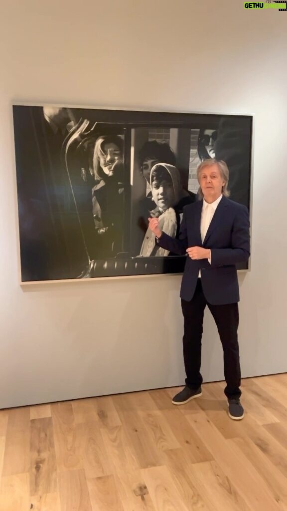 Paul McCartney Instagram - London’s got that something 📸 ‘Paul McCartney Photographs 1963-64: #EyesOfTheStorm’ is now open at the @nationalportraitgallery! The exhibition runs until 1 October 2023. Plan your visit and get tickets via the link in bio.
