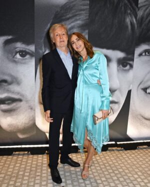 Paul McCartney Instagram - Last night, Paul hosted family and friends at the @nationalportraitgallery in London to celebrate the opening of his new exhibition 'Paul McCartney Photographs 1963-64: Eyes of the Storm' 📷

The exhibition opens to the public tomorrow and runs until 1 October, 2023. Find out more and get tickets via the link in bio. #EyesOfTheStorm