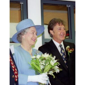 Paul McCartney Instagram - On the sad occasion of Her Majesty Queen Elizabeth II’s passing, my memories came flooding back and I would like to share these with you.
 
I feel privileged to have been alive during the whole of Queen Elizabeth II’s reign. When I was 10 years old I entered an essay competition in Liverpool and won my division for my essay about the British Monarchy so I have been a fan for a long time. In 1953 when the Queen was crowned everyone on our street in Speke, Liverpool finally got a television set and we settled down to watch the Coronation in glorious black and white.
 
Looking back I am honoured and amazed to see that I met Her Majesty eight or nine times and each time she impressed me with her great sense of humour combined with great dignity.
 
God bless you. You will be missed.
 Read Paul’s memories at PaulMcCartney.com (link in bio)