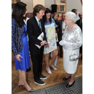 Paul McCartney Instagram - On the sad occasion of Her Majesty Queen Elizabeth II’s passing, my memories came flooding back and I would like to share these with you.
 
I feel privileged to have been alive during the whole of Queen Elizabeth II’s reign. When I was 10 years old I entered an essay competition in Liverpool and won my division for my essay about the British Monarchy so I have been a fan for a long time. In 1953 when the Queen was crowned everyone on our street in Speke, Liverpool finally got a television set and we settled down to watch the Coronation in glorious black and white.
 
Looking back I am honoured and amazed to see that I met Her Majesty eight or nine times and each time she impressed me with her great sense of humour combined with great dignity.
 
God bless you. You will be missed.
 Read Paul’s memories at PaulMcCartney.com (link in bio)