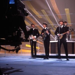 Paul McCartney Instagram - The Beatles rocked ‘The Ed Sullivan Show’ 60 years ago today! Their performance was broadcast to a record 73 million viewers, and kicked off ‘Beatlemania’ in the US.
 
Paul’s behind-the-scenes photos from the show’s rehearsals are on display at @chryslermuseum in Norfolk, Virginia until April 7th.

The #EyesOfTheStorm exhibition will then open at @brooklynmuseum on May 3rd.
 
The accompanying book ‘1964: Eyes of the Storm’ is also out now. Visit PaulMcCartney.com for more info.