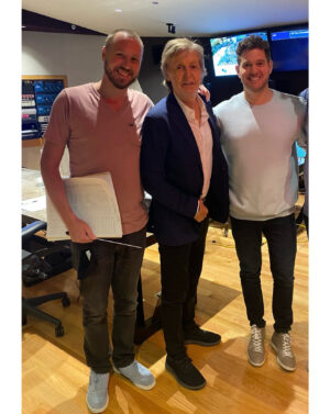 Paul McCartney Instagram - "With #ValentinesDay approaching I’d like to turn you on to a great version of 'My Valentine' by @michaelbuble. I was lucky to be at one of the recording sessions in New York when he sang it and I think he did a really good job of it so make sure you check it out. Cheers Paul"