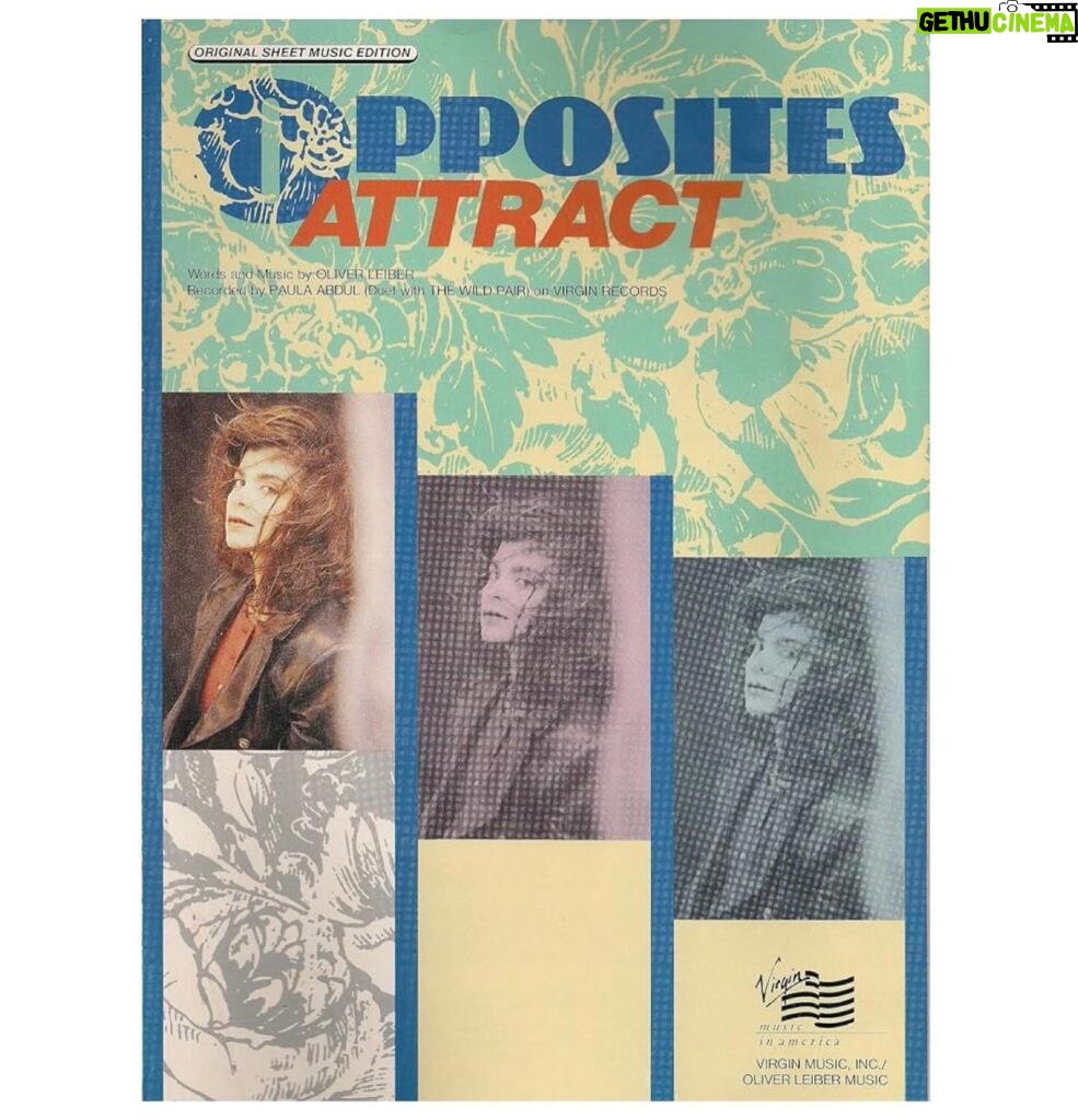 Paula Abdul Instagram - This weekend feels extra special - celebrating Opposites Attract going #1 on today’s date in 1990, and Straight Up going #1 on 2/11/1989! I feel so tremendously grateful for all your support today and every single day, thank you 🙏🏼♥️ Check out the original sheet music covers for both songs ➡️