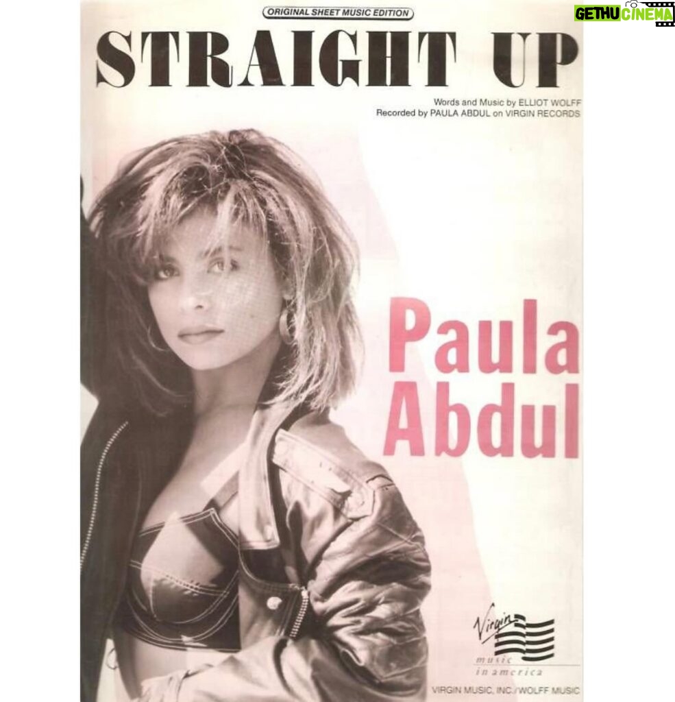 Paula Abdul Instagram - This weekend feels extra special - celebrating Opposites Attract going #1 on today’s date in 1990, and Straight Up going #1 on 2/11/1989! I feel so tremendously grateful for all your support today and every single day, thank you 🙏🏼♥️ Check out the original sheet music covers for both songs ➡️
