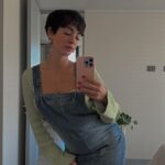 Paula Bolatti Instagram - #PauliiLooks de Sábado 💚 Debo decir que me volví fan de las pantys efecto piel con polar 🤩