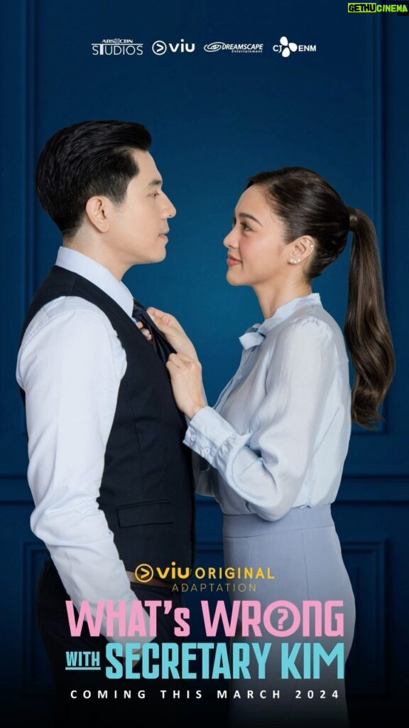 Paulo Avelino Instagram - Keep your eyes peeled! We are about to let you in on ABS-CBN Studios and Viu’s highly anticipated collaboration project for 2024! To be produced by Dreamscape Entertainment, #ViuOriginalAdaptation #WhatsWrongWithSecretaryKimPH starring #KimChiu and #PauloAvelino is coming this March exclusively on Viu! #WWWSKPH #KimPau #KimPauOnViu