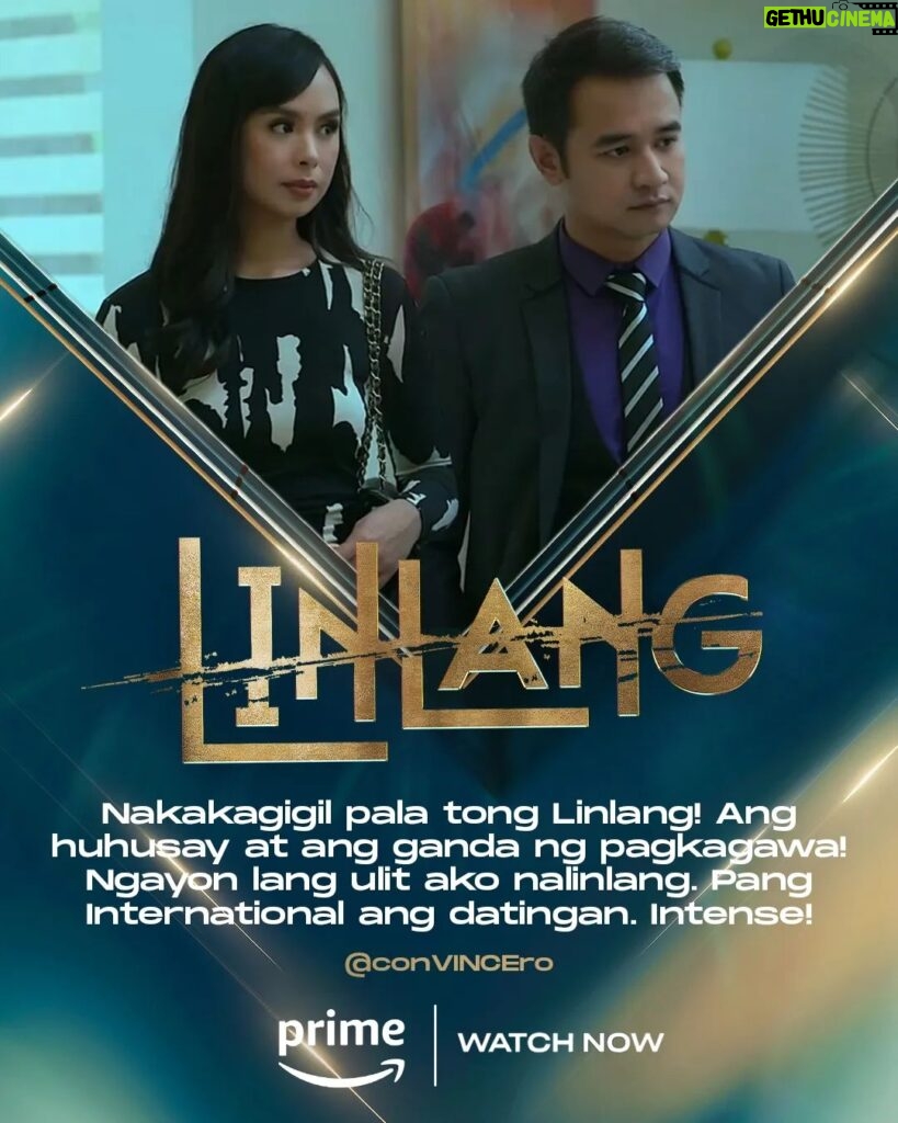 Paulo Avelino Instagram - Na-Linlang na ba ang lahat? 👀 Maraming salamat sa patuloy na pagtangkilik mga Kapamilya! 💙✨ Catch Episodes 5 and 6 of #Linlang, NOW STREAMING in over 240 countries and territories exclusively on Prime Video! Watch it now!