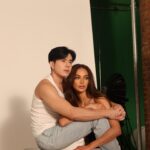 Paulo Avelino Instagram - Filed under layouts that didn’t work in the promo shoot but our movie does 🥰🫶🏼 #elevator