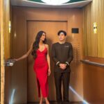 Paulo Avelino Instagram - Filed under layouts that didn’t work in the promo shoot but our movie does 🥰🫶🏼 #elevator