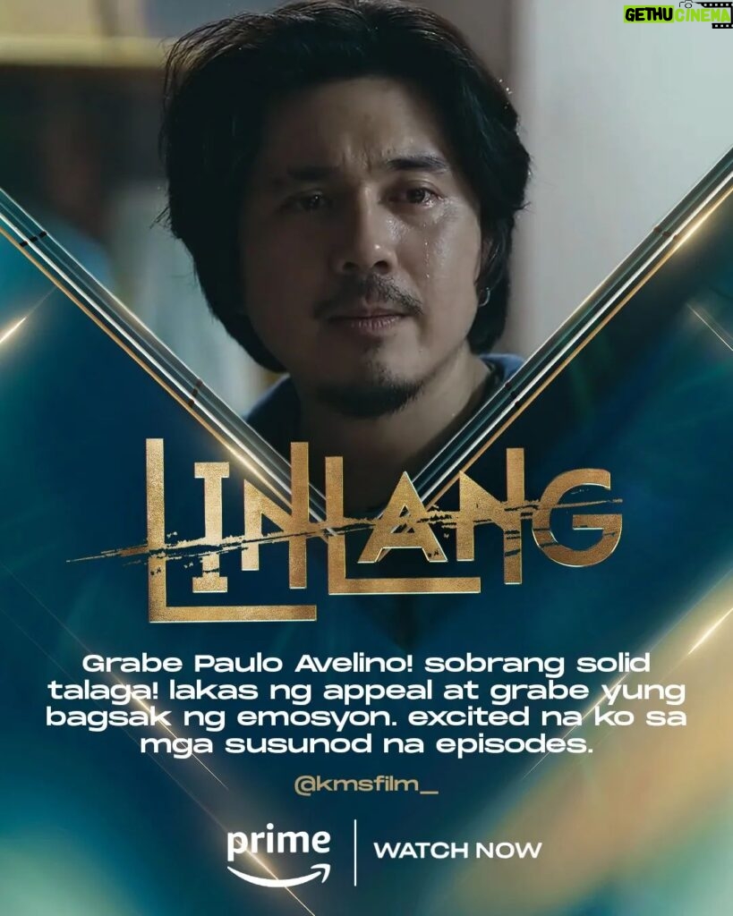 Paulo Avelino Instagram - Na-Linlang na ba ang lahat? 👀 Maraming salamat sa patuloy na pagtangkilik mga Kapamilya! 💙✨ Catch Episodes 5 and 6 of #Linlang, NOW STREAMING in over 240 countries and territories exclusively on Prime Video! Watch it now!