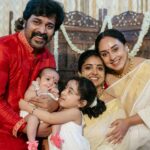 Pearle Maaney Instagram - Shradha’s Madhuramveppu function pics are here 🥰 ☺️ growing up together, and it feels beautiful to see each one grow and take new steps in life ❤️ we will always be there for each other 🥰 . PS : And would you believe me if I said I did her hair a make up? Well yea! . Click @magicmotionmedia . Styling @sabarinathk_ . Saree : @kanchivaram.in . Jewellery : @mayoorajewelerydesigns . Hair and make up for Shradha : Me 😎 (thinking of taking this up as a side hustle- what say guys?) Make up for me : I dint get time to do mine 😂 so that’s how dedicated I am as a make up artist you see 🤪🤪
