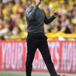 Pep Guardiola Instagram - Pep Guardiola on the Wembley touchline through the years ⏩