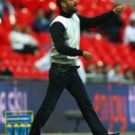 Pep Guardiola Instagram - Pep Guardiola on the Wembley touchline through the years ⏩