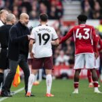Pep Guardiola Instagram - #premierleague (34) @officialnffc 0-2 @mancity #nfomci #mancity