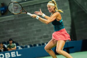 Petra Kvitová Instagram - First round win at a Slam, never easy, never taken for granted, *always* feels so good 🙏🗽

@usopen | 📸 @sbermatov