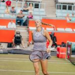 Petra Kvitová Instagram - A hard day’s work with my 42nd final as a reward. Feeling tired but proud of myself… and back for the big one tomorrow 💚 @bett1open