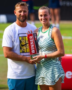 Petra Kvitová Instagram - The 31st means just as much as the first. Thank you all for believing in me and staying with me on this journey. Berlin, you were as beautiful as your grass courts 🙏❤️🏆

@bett1open