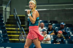 Petra Kvitová Instagram - First round win at a Slam, never easy, never taken for granted, *always* feels so good 🙏🗽

@usopen | 📸 @sbermatov