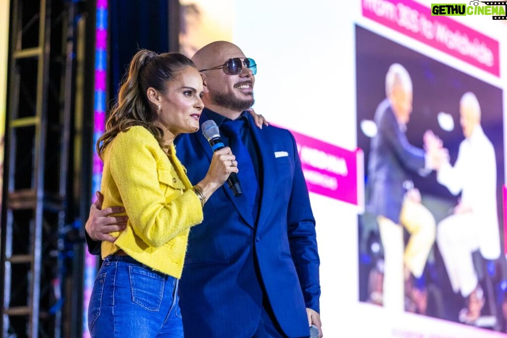 Pitbull Instagram - Thank you @emergeamericas for having me last month. Congrats on 10 years! 🫡