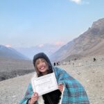 Ploypailin Thangprapaporn Instagram - หมอชิต สู่ everest base camp ถึงละจ้าาาา แต่! ยังไม่จบ.. ไปต่อกันที่เขาไกรราช เพื่อลองเดิน“โครา“ รูปแบบการแสวงบุญของชาวทิเบตตตต ❤️