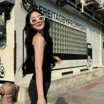 Ployshompoo Supasap Instagram – Summer time 🖤
@versace