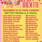 Pokwang Instagram - Tara na sugod sa mga sinehan at magsaya makitawa sa comedy movie ng taon #BeckyandBadette narito po ang mga listahan ng sinehan… Merry Christmas po 🎄❤️