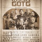 Pom Klementieff Instagram - #GotGVol3 movie marathon!!! 📽️🎞️🍿 Get your tickets at the link in my bio 🍿 One night only, May 3rd (also it’s my bday that day hehe 😎🎉🍿) Experience all the @guardiansofthegalaxy films in @imax and be some of the first lucky ones to discover #GotGVol3 💫💫💫