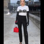 Pom Klementieff Instagram - 🖤 @alexandermcqueen show in Paris was so stunning ❤️ thank you for having me ♠️💀 #McQueenAnatomy #McQueenAW23 #PFW