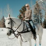 Pom Klementieff Instagram - Thank you @stregishotels for such a beautiful stay and my first Snow Polo! #LiveExquisite @stregisaspen 🐎💕