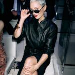 Pom Klementieff Instagram - 🖤 @giorgioarmani show in Milan 🖤