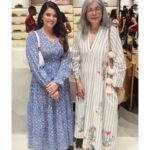 Pooja Gor Instagram – Yesterday, I had the incredible honour of meeting the legendary Zeenat Aman in person. From admiring her onscreen grace to being in her presence, it was a moment beyond words. My heart raced with nerves, but each exchanged word was pure magic. @thezeenataman ✨  #LegendaryEncounter #GracePersonified
