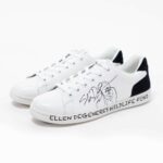 Portia de Rossi Instagram – Help the gorillas -and- get a custom pair of @EDbyEllen shoes signed by me! Head to the link in bio and bid at @ebay – all proceeds benefit @theellenfund!  #edbyellen