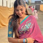 Pranavi Manukonda Instagram - మహాశివరాత్రి శుభాకాంక్షలు ✨❤️🙏🏻🦚 My designer: @shilpacouture ❤️ @isha.foundation @adiyogi.official #mahashivratri #awakewithadiyogi #shiva #spiritual #ishafoundation #adiyogi #sadhguru