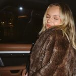 Pressley Hosbach Instagram - mommy daughter date night #littlewing @paramountplus 💫 Beverly Hills, California